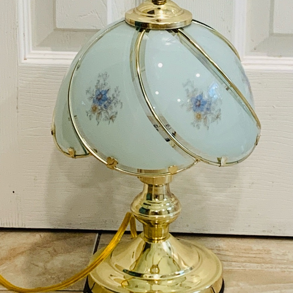 Elegant Gold Dimming brass touch lamp vintage style